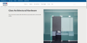 Glass Fittings Hardware